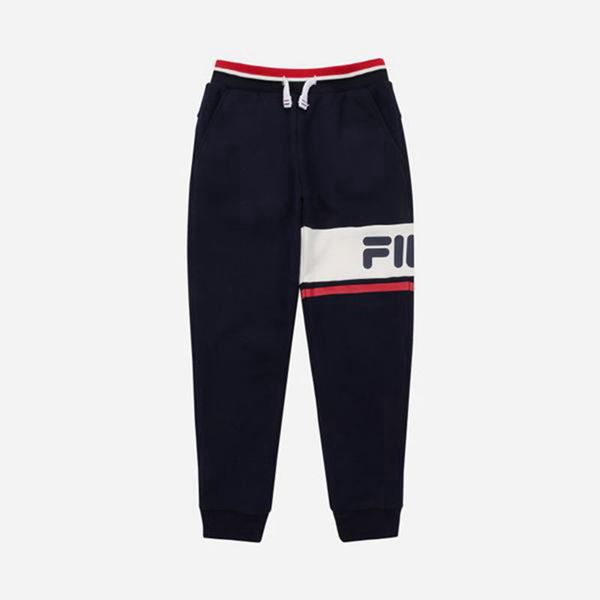 Fila Paolo Warm Up Fleece Boy's Jogger Pants - Navy,NZ 360-92615